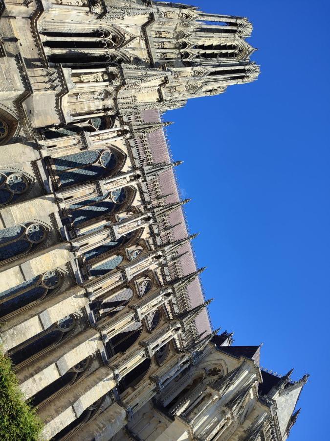 La Place Des Sacres, Proche Gare Et Centre Reims Kültér fotó